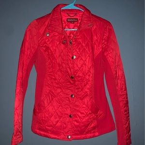 Red jacket